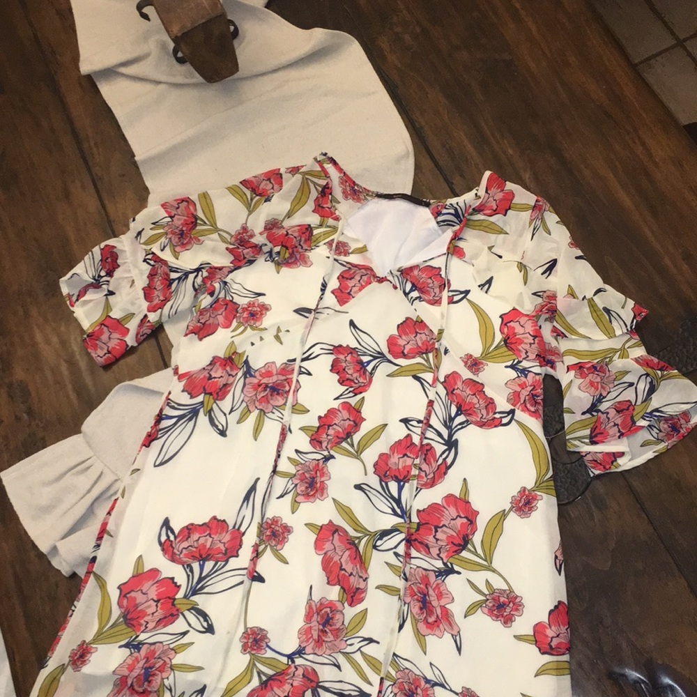 Anthropologie mini dress/ top